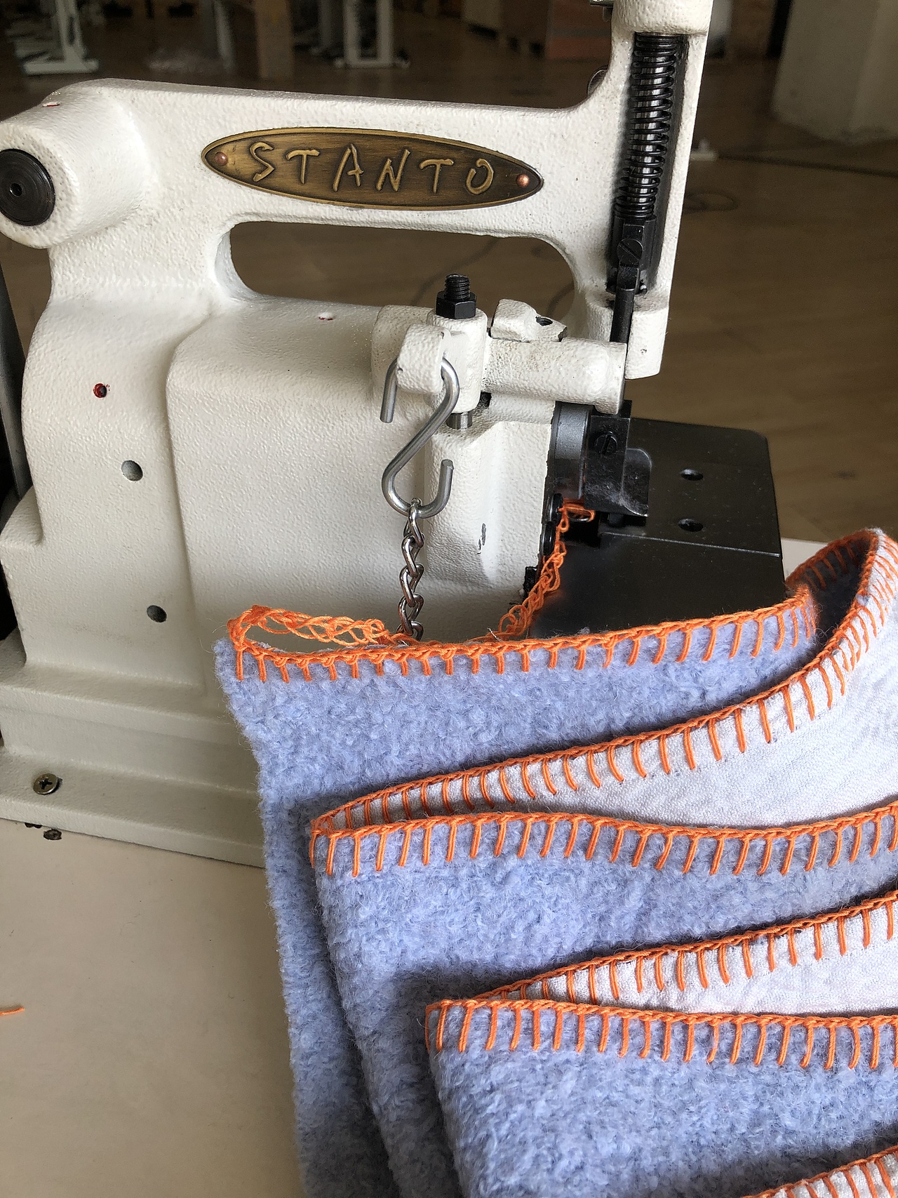 双面一字贝形拷边机,双面一样的仿钩针贝形机,18型