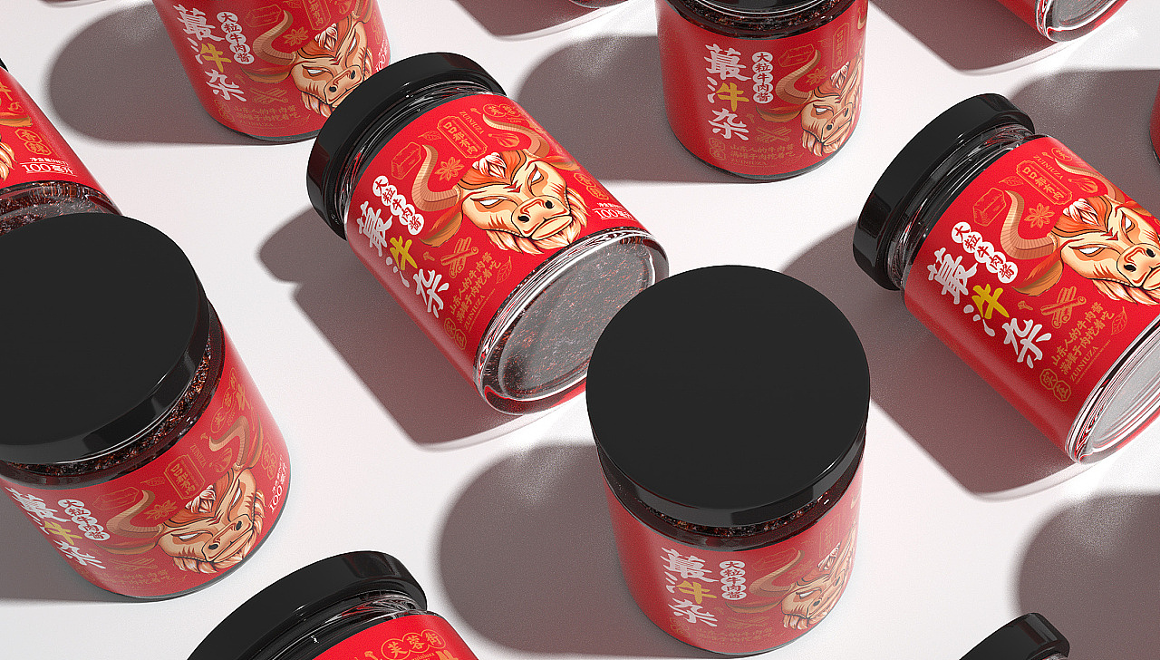 米粉包装｜米线包装｜螺蛳粉｜酸辣粉｜面条｜牛肉酱（图ZMTczOTUwMTI4） - 包装 - 站酷设计师李金金金原创素材 - 站酷ZCOOL