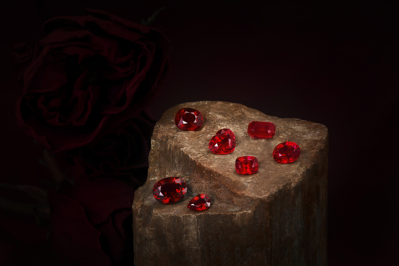 珠宝摄影—彩宝裸石