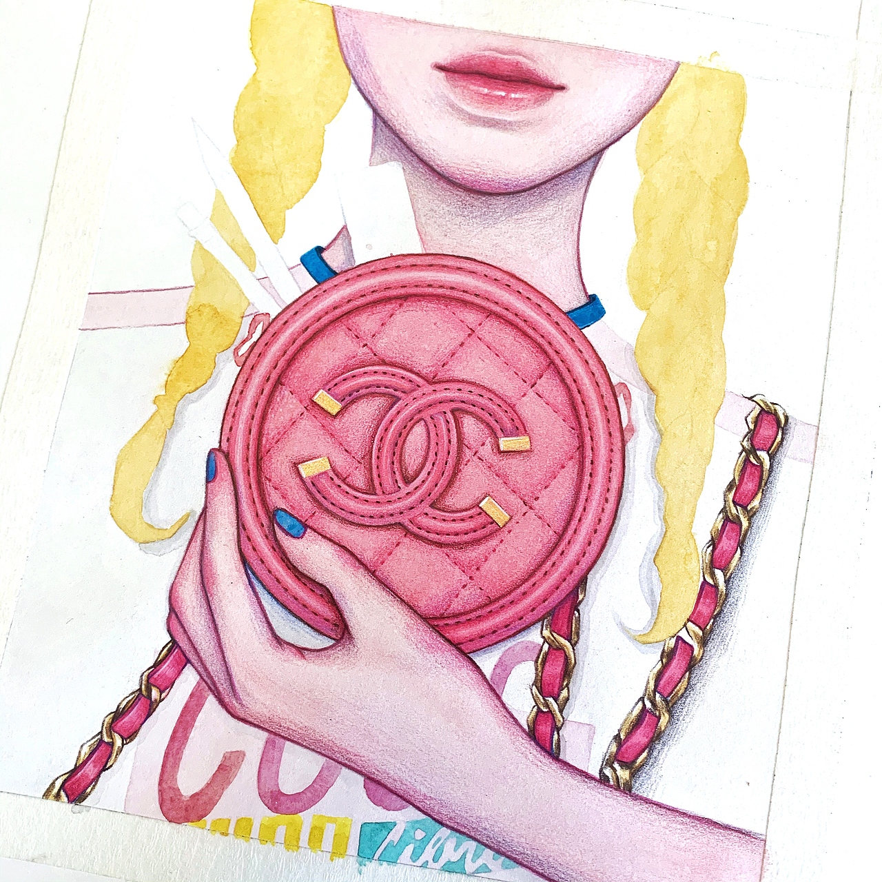 ??手繪更新??（圖ZMTgzOTUzMDc2） - 創(chuàng)作習作 - 站酷設(shè)計師StephanieChen原創(chuàng)素材 - 站酷ZCOOL