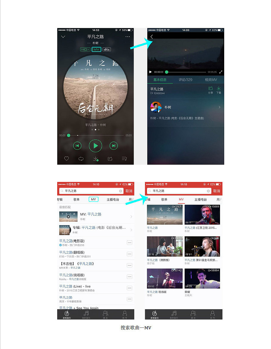 网易云音乐信息架构设计改进（图ZNTYzMTQ1NTI=） - 交互/UE - 站酷设计师篮球梦KB原创素材 - 站酷ZCOOL