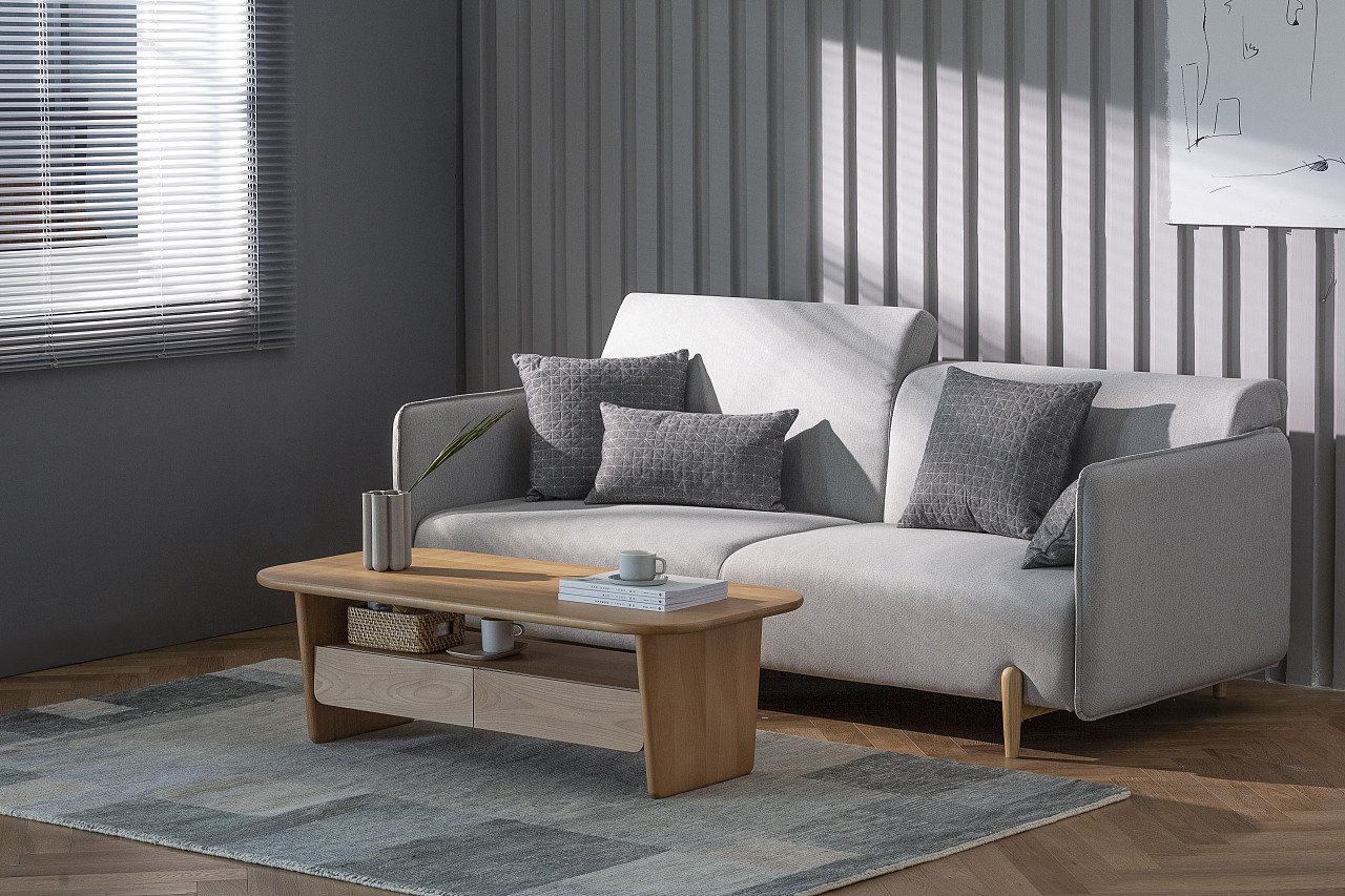 一套意式极简皮沙发建模|工业/产品|家具|JHFY丶T - 原创作品 - 站酷 (ZCOOL)