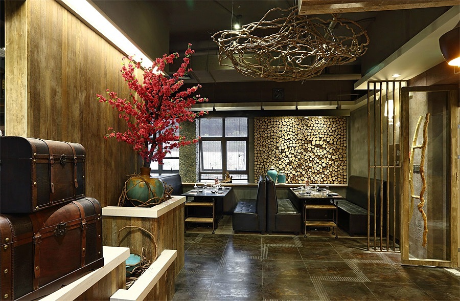 【主题火锅店设计】（图ZMTAyNDI3OTUy） - 家装设计 - 站酷设计师成都图腾创意原创素材 - 站酷ZCOOL