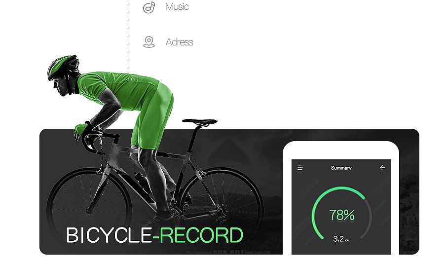MUSIC BIKE For App Conceptual Design——听歌约骑APP概念设计（图ZNzkwMjg4MzI=） - APP界面 - 站酷设计师PacketDesign原创素材 - 站酷ZCOOL