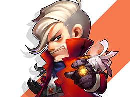 早期Q版回合制研發(fā)項目/角色原畫