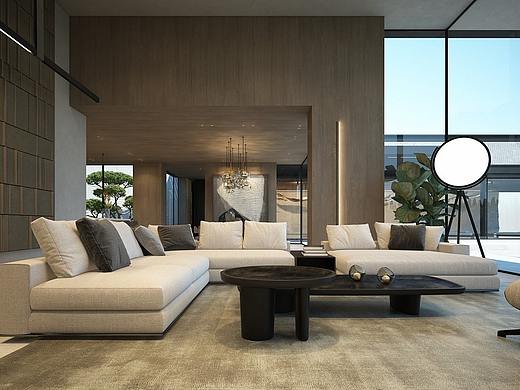 大平层公寓设计 舒适大气