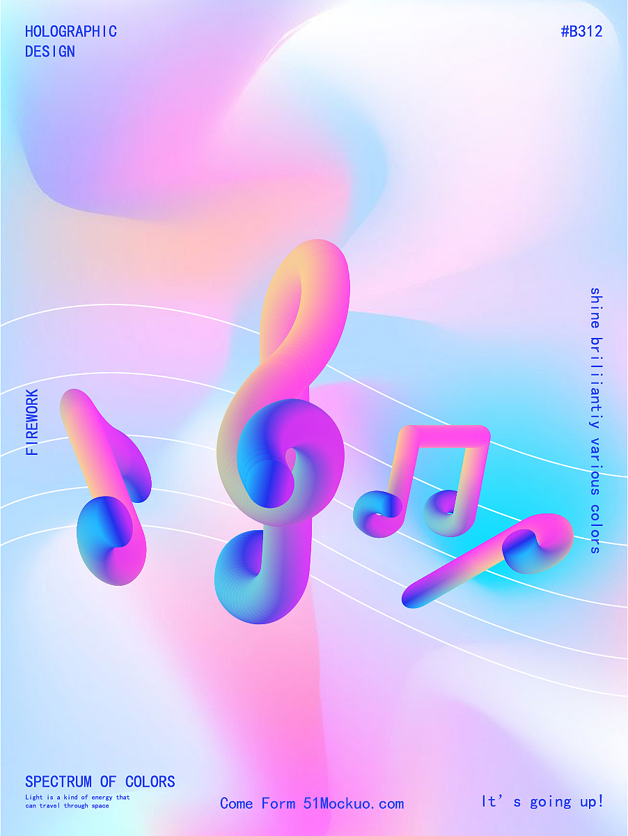 渐变海报（图ZMTU4NzU5MzYw） - 海报 - 站酷设计师约德尔丨木木原创素材 - 站酷ZCOOL