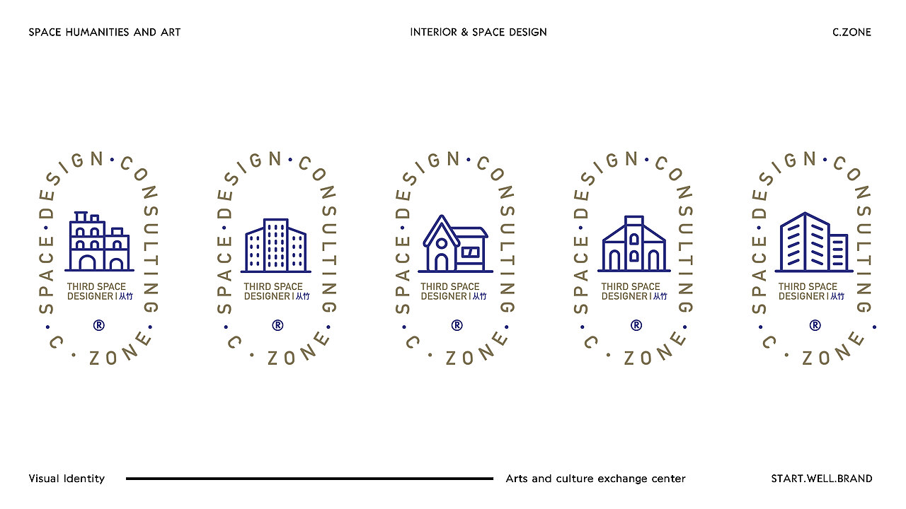 上海C.ZONE从竹空间建筑设计咨询-品牌VI设计策划（图ZMjA3NDkxOTY0） - 品牌 - 站酷设计师思悟品牌设计原创素材 - 站酷ZCOOL