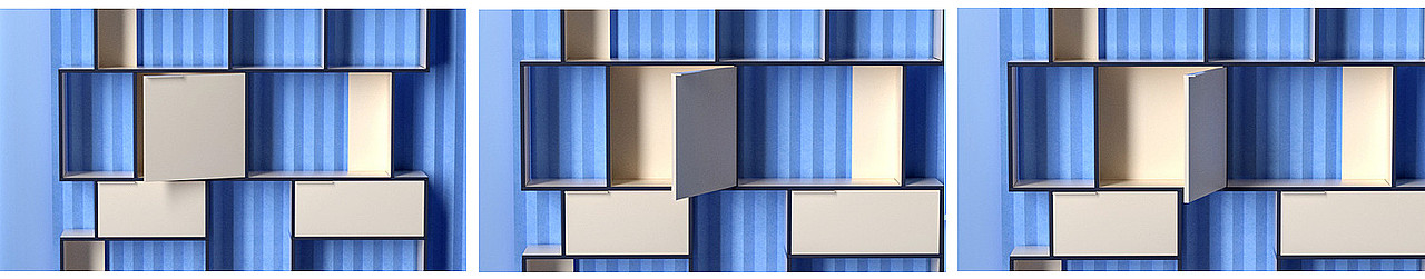 三维/C4D 北欧家具产品页面设计 动态视频