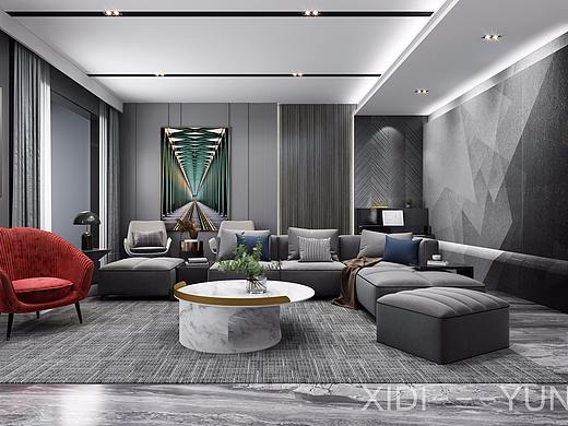 现代灰设计（个人主页-ZMzcxNDgxMTY=） - 家装设计 - 站酷设计师找不着北1原创素材 - 站酷ZCOOL