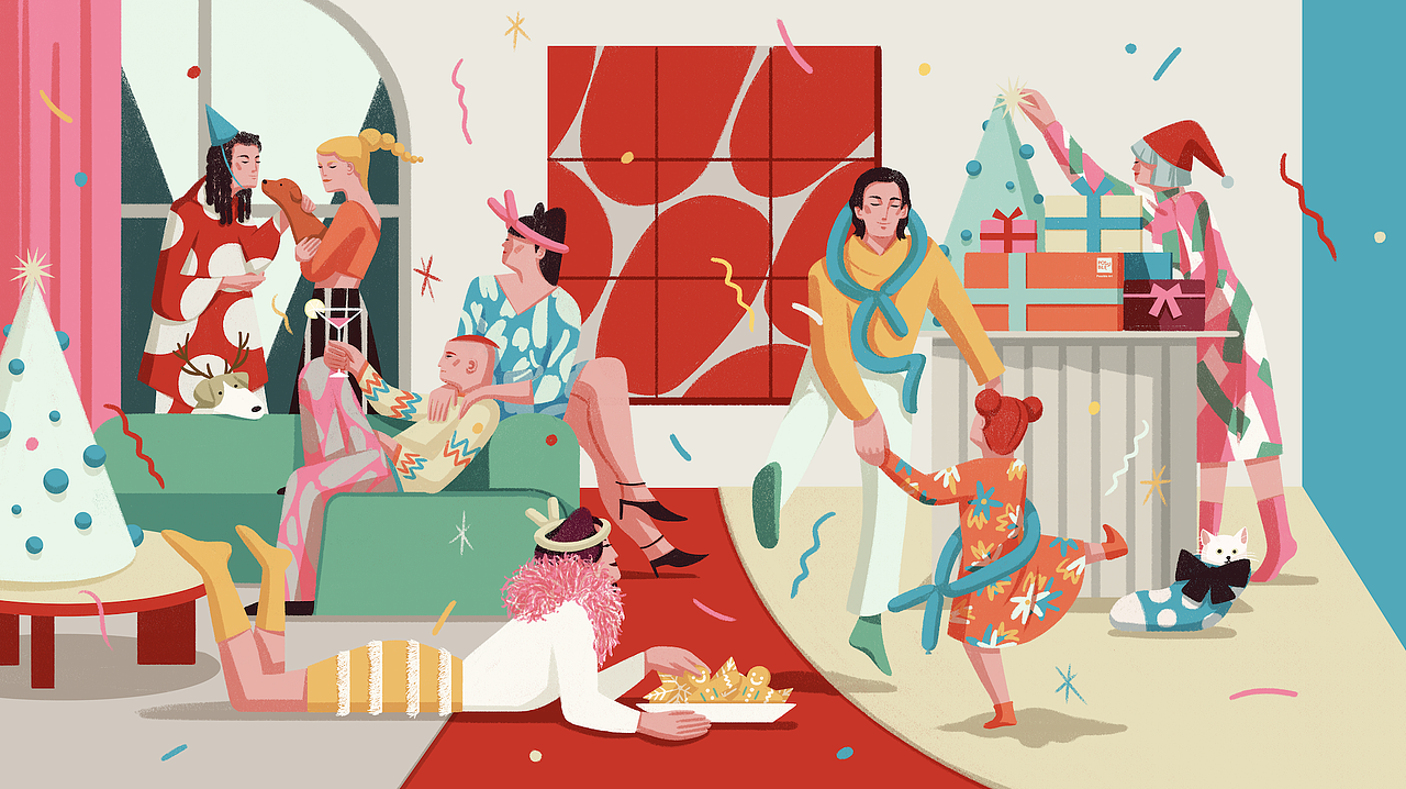2021年终总结（图ZMjg2ODEzNDMy） - 商业插画 - 站酷设计师王雪曈Tong原创素材 - 站酷ZCOOL