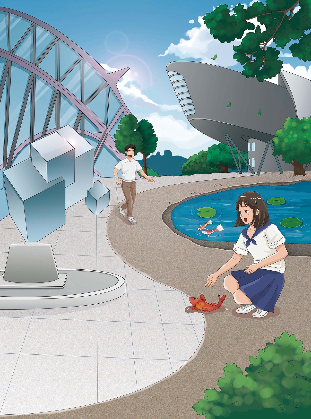 【電腦手繪漫畫】少兒類單幅漫畫-已商用（圖ZMjI1NTAxMDM2） - 商業(yè)插畫 - 站酷設(shè)計(jì)師北極以北821015原創(chuàng)素材 - 站酷ZCOOL