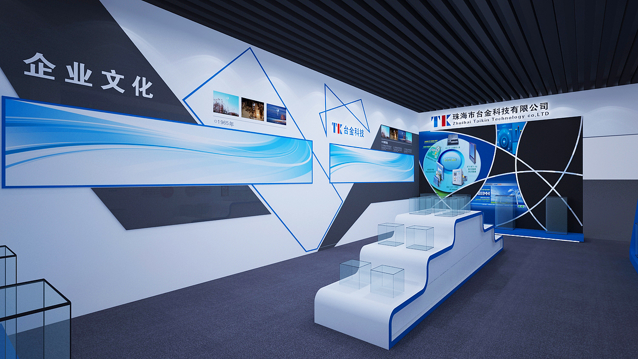 科技展厅 ，展会活动舞美美陈3d效果图设计（图ZMTg5MTg0MDEy） - 建筑/空间 - 站酷设计师设计小丸子j原创素材 - 站酷ZCOOL