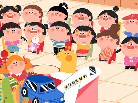 《我爱幼儿园》系列绘本——和露露一起玩