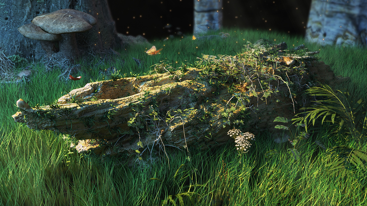 森林|三维|场景|jayzhou5 - 原创作品 - 站酷 (zcool)