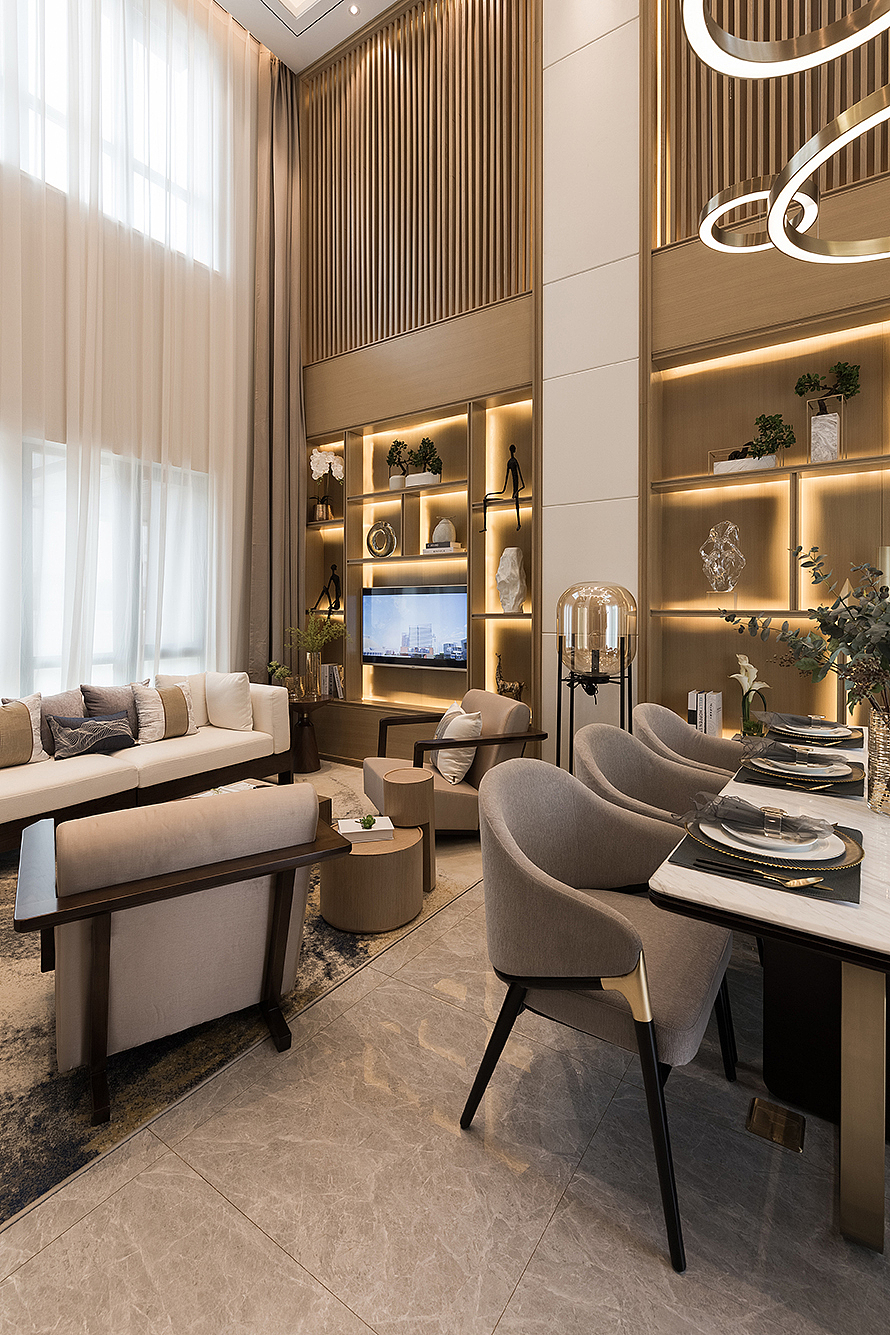 MOOII空间陈设设计-别墅环境摄影，建筑样板间拍摄