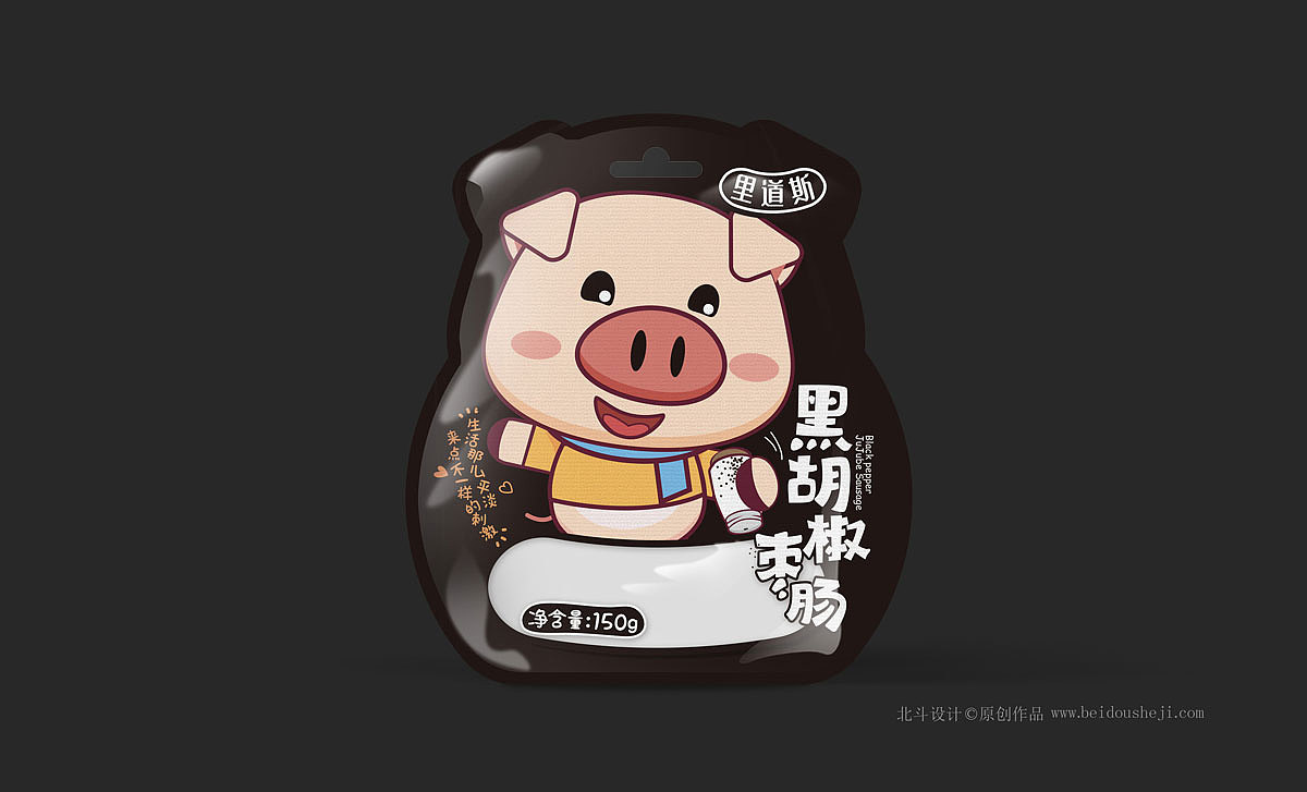北斗设计创意出品·秋林红肠Q系列包装设计案例（图ZMTQyMzU3Mzc2） - 包装 - 站酷设计师北斗设计原创素材 - 站酷ZCOOL