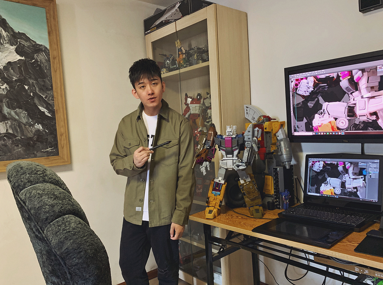  superion vs bruticus> _赵震北-站酷zcool