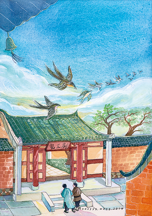 为小说《呼兰河传》创作的插画|插画|绘本|王会慧cloozyyy - 原创作品