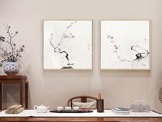 中式畫詳情頁（個人主頁-ZNDMyNjI2MTY=） - 電商 - 站酷設(shè)計師紅讖原創(chuàng)素材 - 站酷ZCOOL