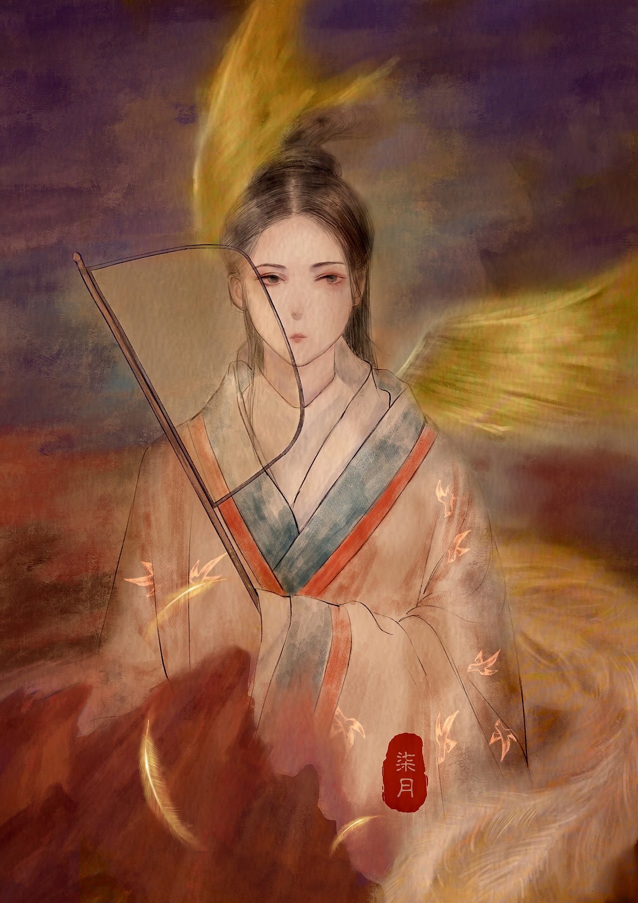 凤凰涅盘_古风柒月-站酷zcool