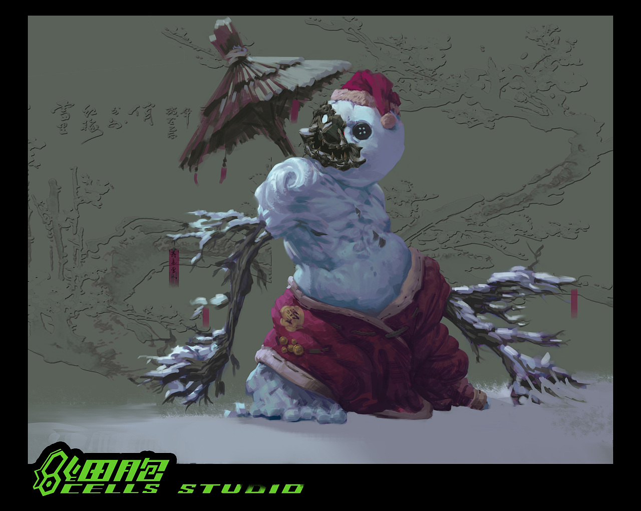 奇幻中国风雪人设定