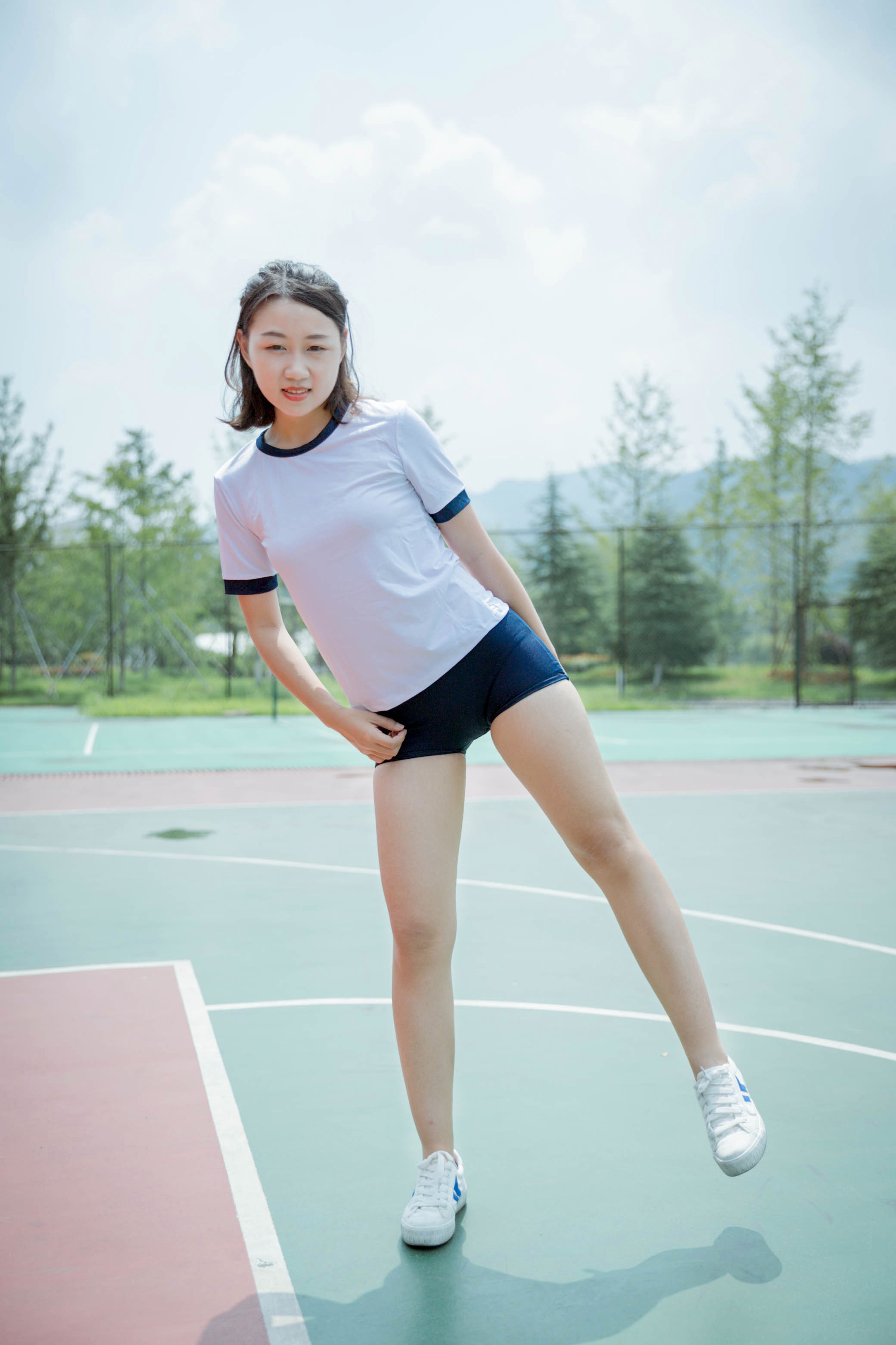 夏日校园小清新写真