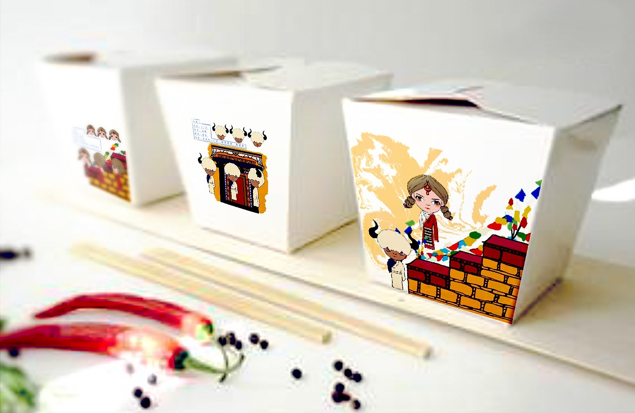 藏小吃系列（图ZMjU0OTY5MTI0） - 商业插画 - 站酷设计师酉未原创素材 - 站酷ZCOOL