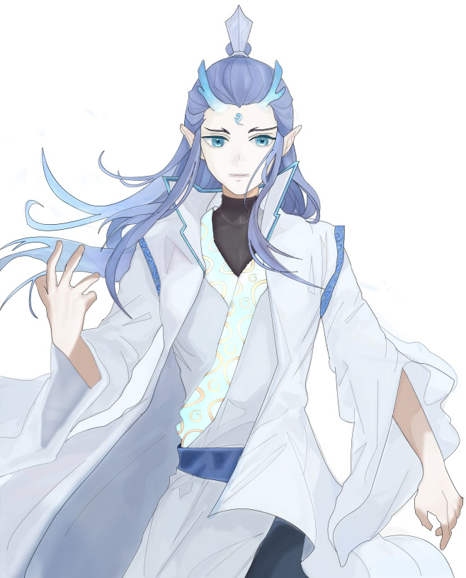 敖丙《哪吒之魔童降世》|插画|创作习作|搬砖八毛八 - 原创作品