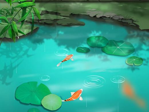 春雨如斯（个人主页-ZNTQ3Mjg1NDg=） - 商业插画 - 站酷设计师樱桃丸子77原创素材 - 站酷ZCOOL