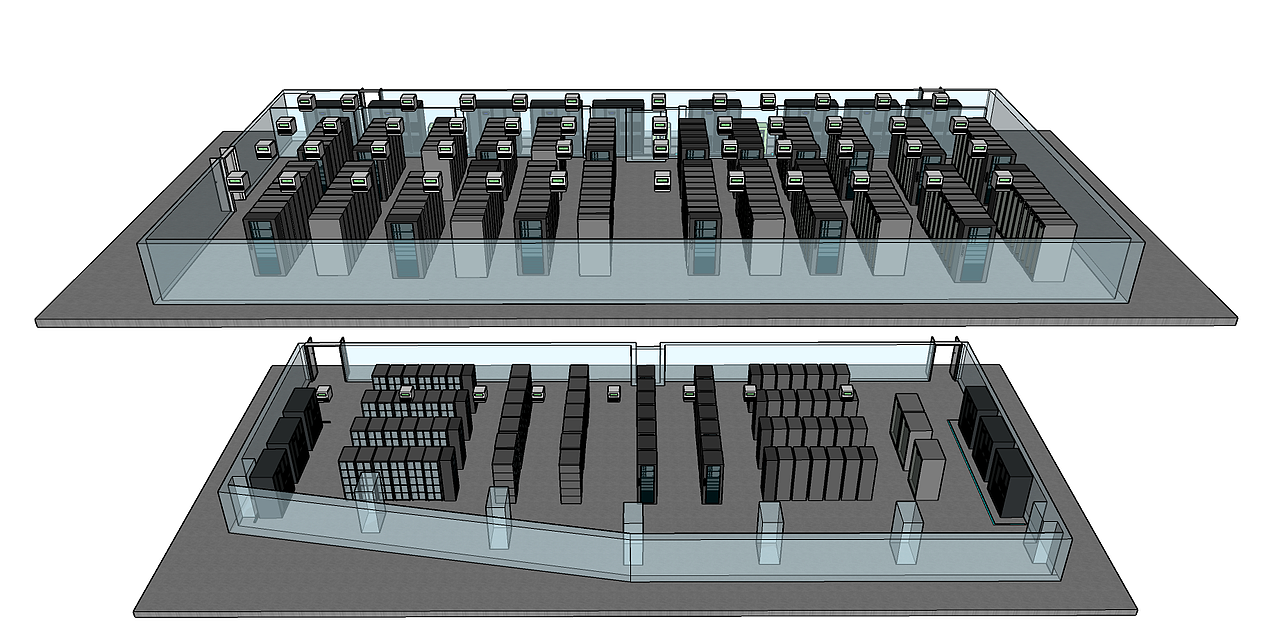 机房3D效果图/平面效果图（图ZMTMwMDQwOTA0） - 建筑/空间 - 站酷设计师lucia刘璐原创素材 - 站酷ZCOOL