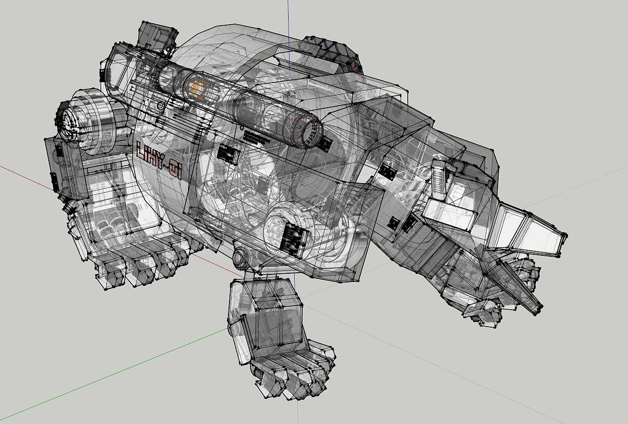 机械战斗熊 瀚宇工业震梦魇!