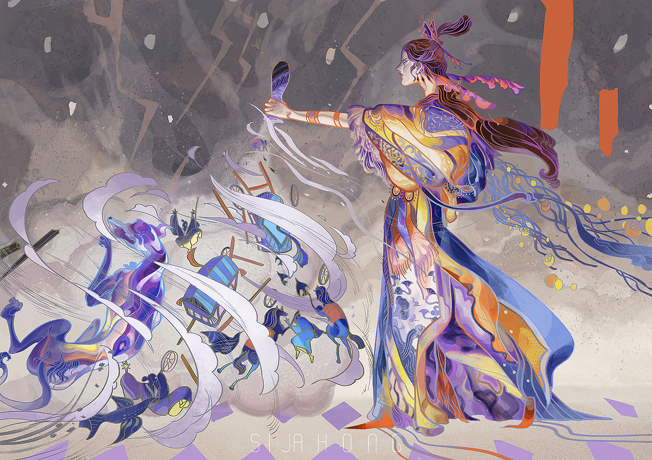 2017-2018 Work Collection I（图ZMTk3NjI0MTQ0） - 商业插画 - 站酷设计师SijaHong六厘原创素材 - 站酷ZCOOL