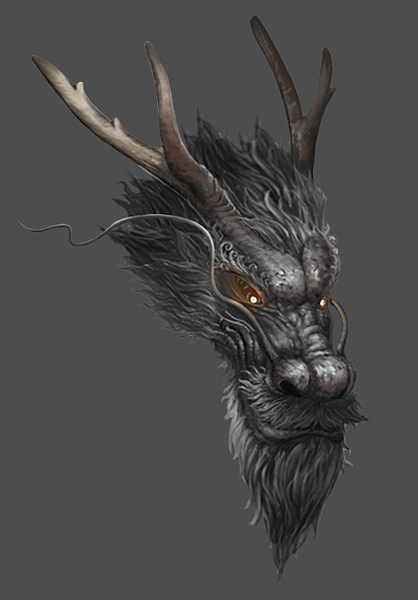 龙头|插画|创作习作|姬小闲_原创作品-站酷zcool