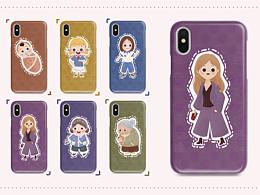 六个不同年龄阶段的女性