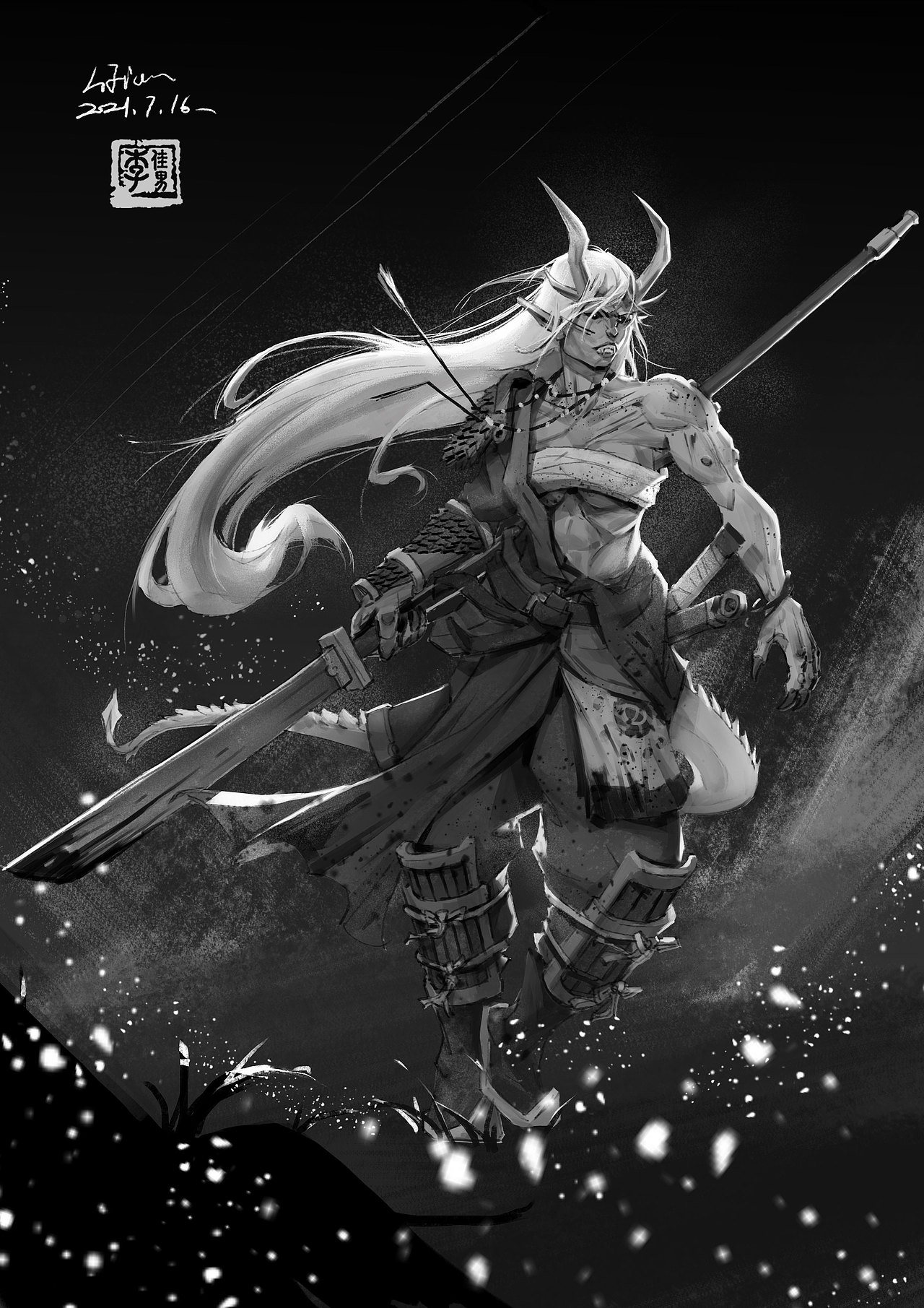 黑白小稿练习（图ZMjY3NjE3MzAw） - 创作习作 - 站酷设计师半岛酒徒原创素材 - 站酷ZCOOL