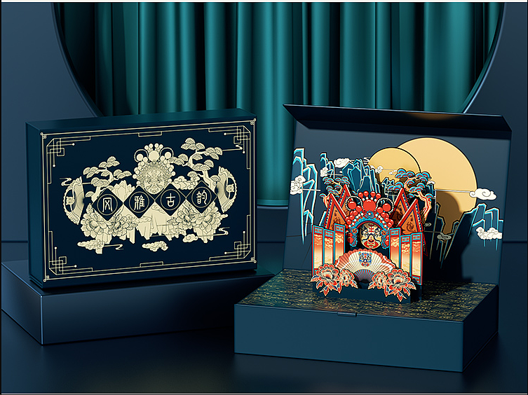 戏曲风格包装插画（图ZMjc5NzI1NzY4） - 商业插画 - 站酷设计师插画师toya原创素材 - 站酷ZCOOL