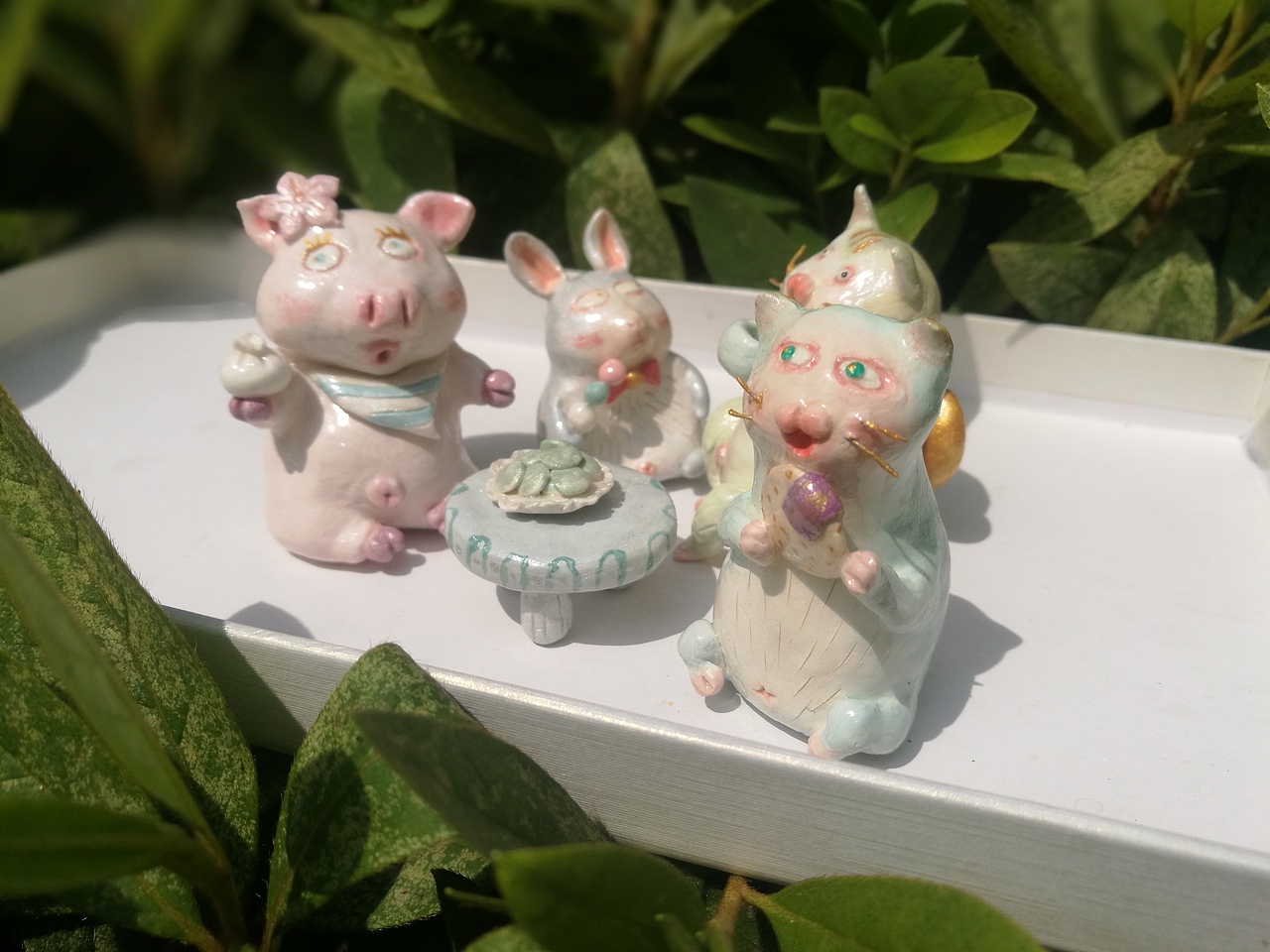 一些原创杂七杂八石塑粘土小可爱～天天吃土也开心吖～（图ZMTYwMTc1Mjky） - 其他手工艺 - 站酷设计师土木o木原创素材 - 站酷ZCOOL