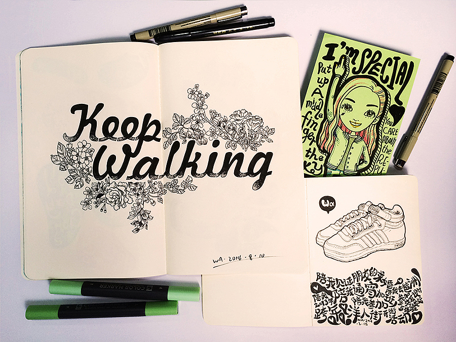 手绘本整理-01（图ZMzA2ODA2NzY=） - 创作习作 - 站酷设计师蛙蛙芝原创素材 - 站酷ZCOOL