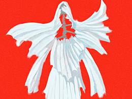 #2020青春答卷#《生命艺术形态下的未来时装概念设计》