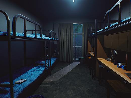 【虚幻4】学校宿舍（个人主页-ZNDk4NTExOTY=） - 场景 - 站酷设计师VonCyborg原创素材 - 站酷ZCOOL