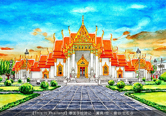 【this is thailand】泰国手绘风景插画