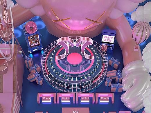 3D座位图