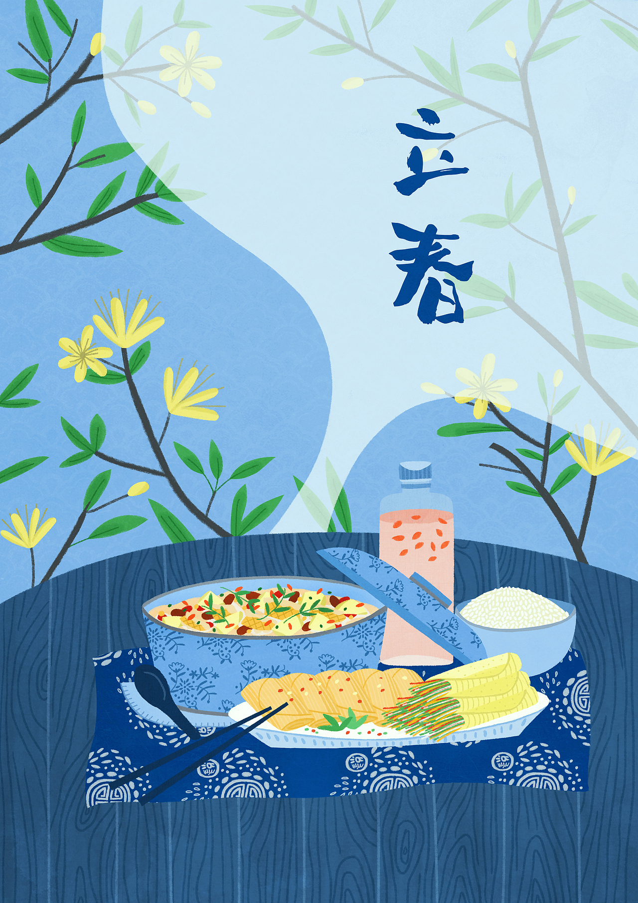 节气:看什么花吃什么菜