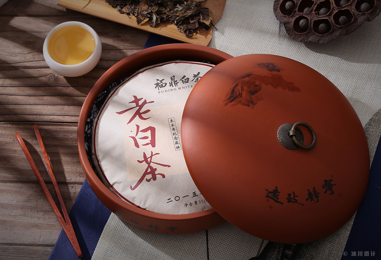 福鼎白茶拍摄 丨©冰川摄计