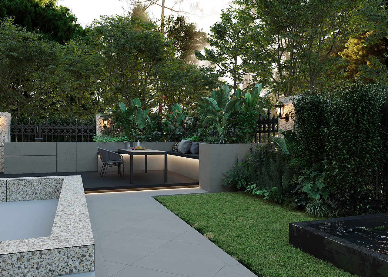 暗黑系别墅（图ZMzQxMzc3NjE2） - 家装设计 - 站酷设计师南方视觉效果图原创素材 - 站酷ZCOOL