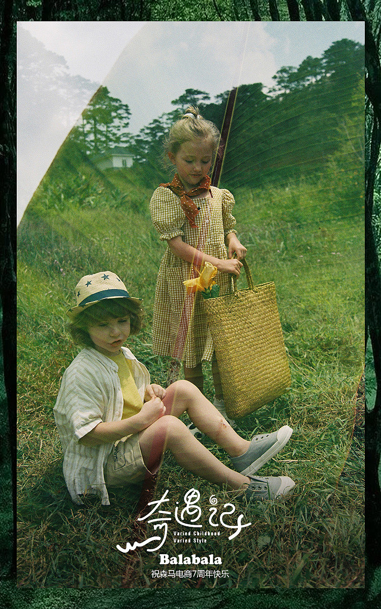 巴拉巴拉童装拍摄