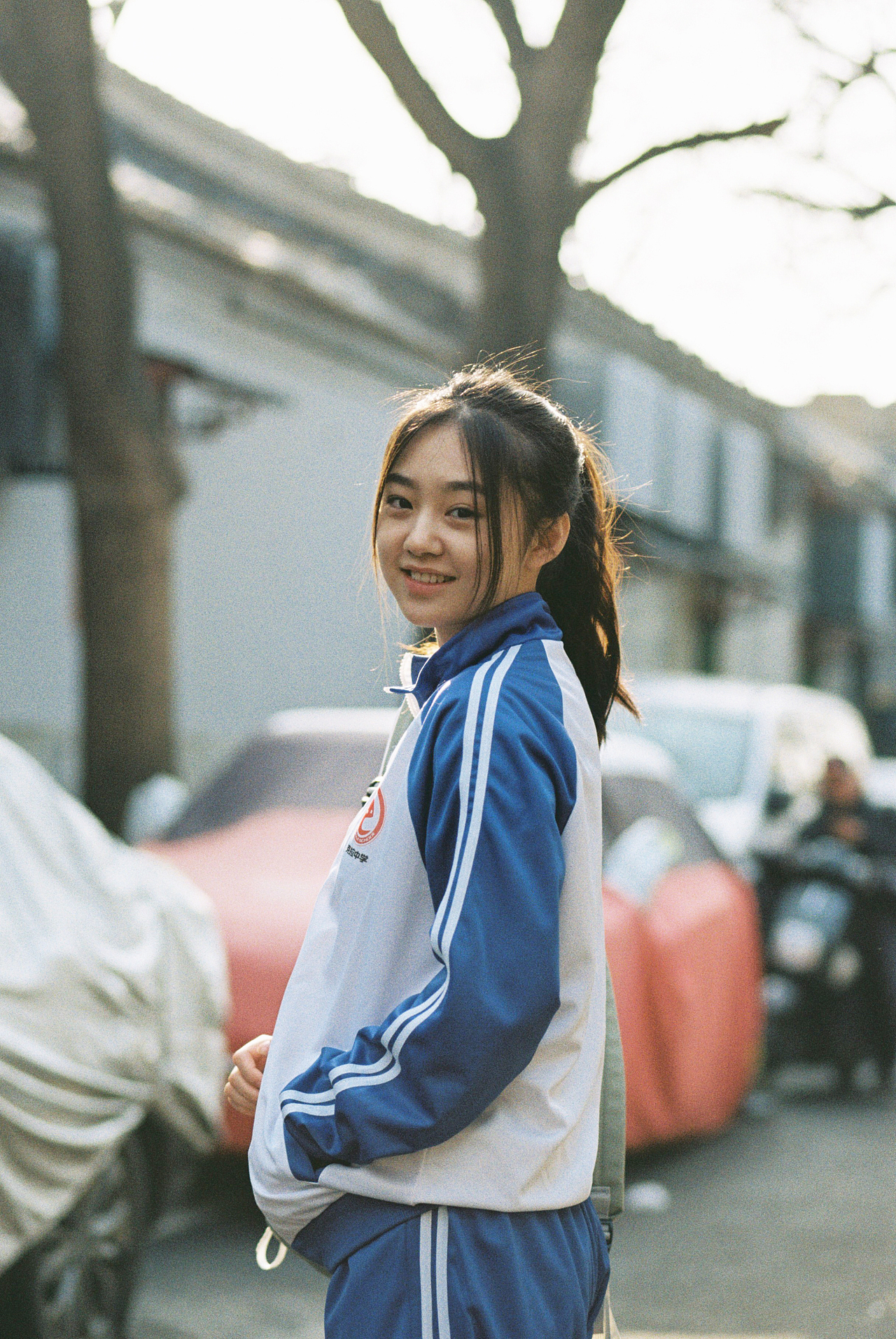 作业可以借我抄抄吗?丨胶片摄影校服写真