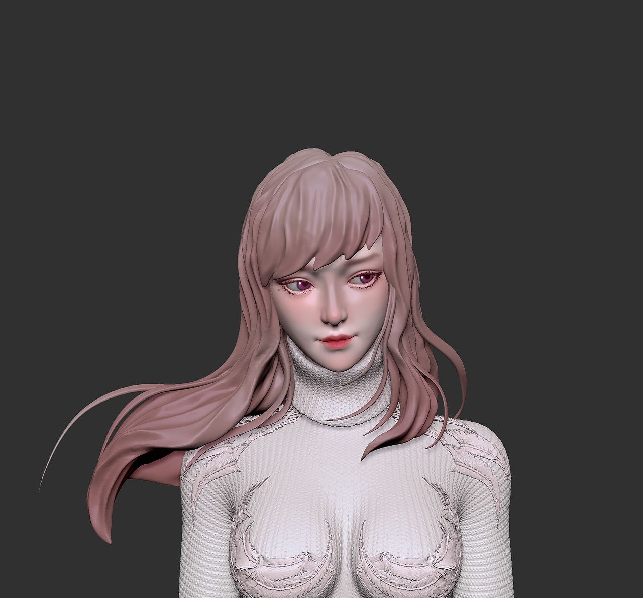 zbrush人物练习（图ZMjMxODIxMTgw） - 人物/生物 - 站酷设计师asenmide原创素材 - 站酷ZCOOL