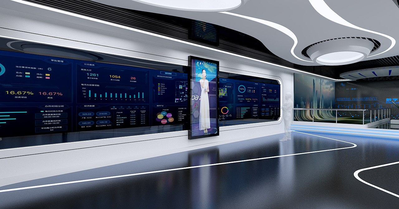 中南智能展厅（图ZMjY5NTU2Mjky） - 建筑/空间 - 站酷设计师Z188213849原创素材 - 站酷ZCOOL